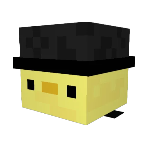 ItsWexOn Minecraft avatar head, 3D render