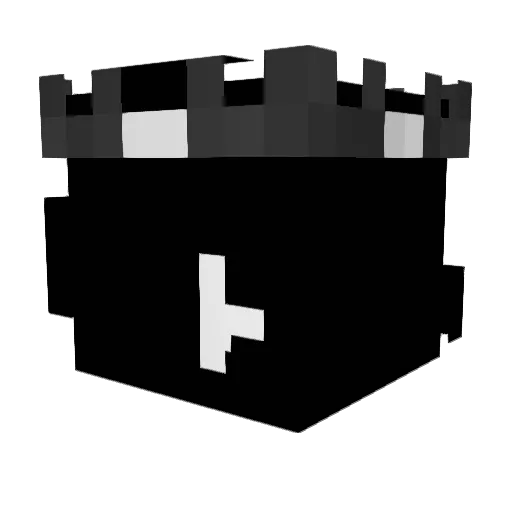ItsXyr0 Minecraft avatar head, 3D render
