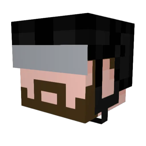 ItsYaBoi1042 Minecraft avatar head, 3D render