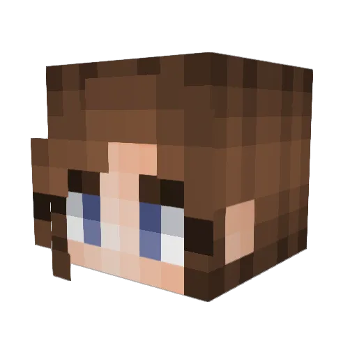 ItsYaBoiLogan Minecraft avatar head, 3D render