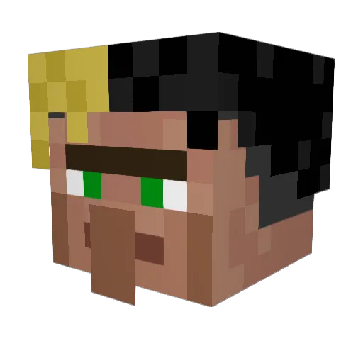 ItsYaBoiNoah Minecraft avatar head, 3D render