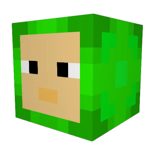 ItsYaBoiPete464 Minecraft avatar head, 3D render