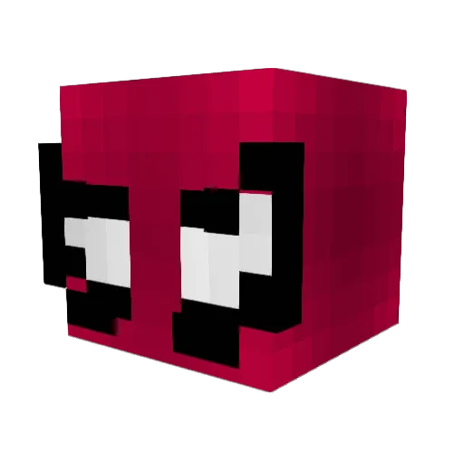 ItsYaChromeBoy Minecraft avatar head, 3D render