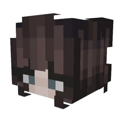 ItsYouker Minecraft avatar head, 3D render