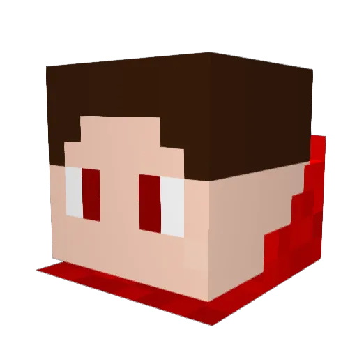 ItsYourNeighbor Minecraft avatar head, 3D render