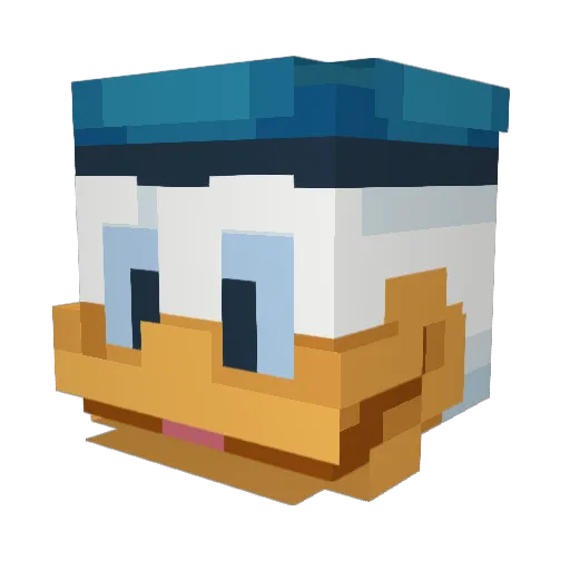 ItsYourTurn16 Minecraft avatar head, 3D render