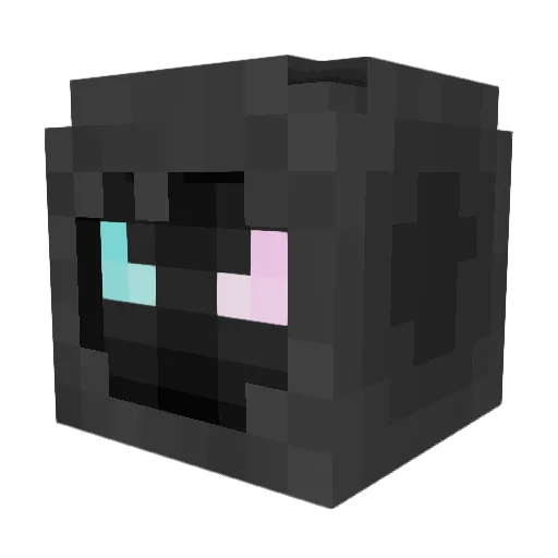 ItsZe_YT Minecraft avatar head, 3D render