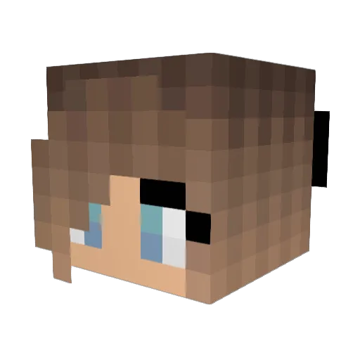 Its_Cakey Minecraft avatar head, 3D render