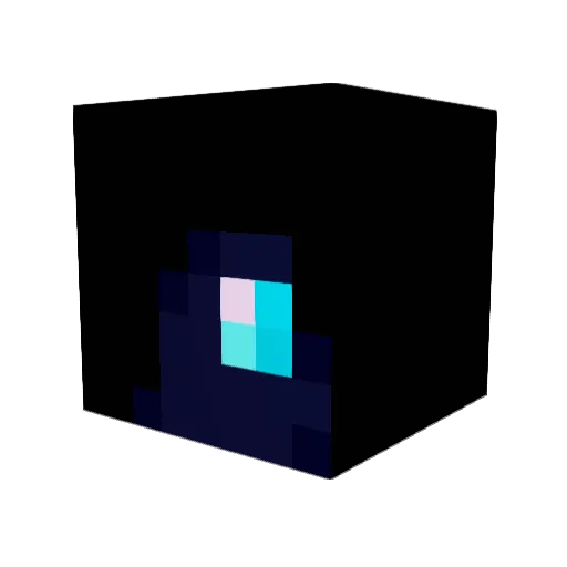 Its_Clyde Minecraft avatar head, 3D render