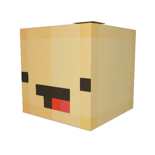 Its_Darius Minecraft avatar head, 3D render