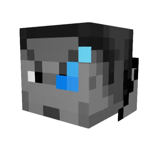 Its_Dat_Hoi Minecraft avatar head, 3D render