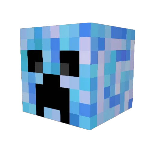 Its_Diirty Minecraft avatar head, 3D render