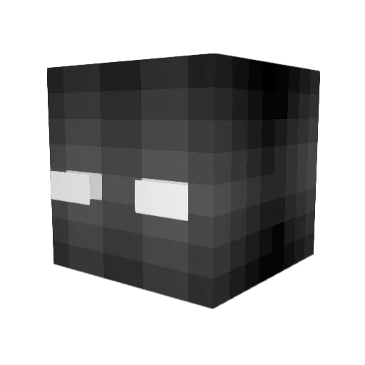 Its_Hoshi Minecraft avatar head, 3D render