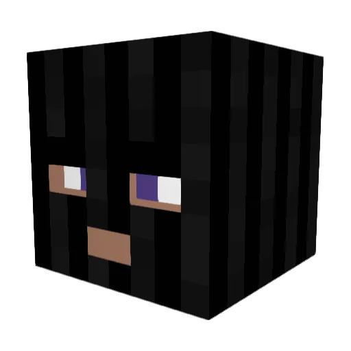 Its_Jonty Minecraft avatar head, 3D render