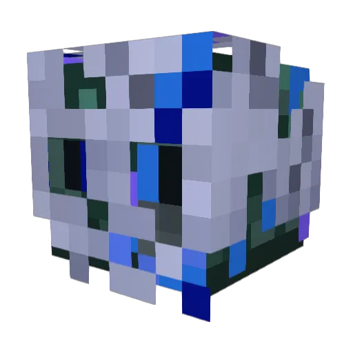 Its_JustinCH Minecraft avatar head, 3D render