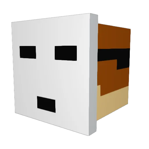 Its_Mac3 Minecraft avatar head, 3D render