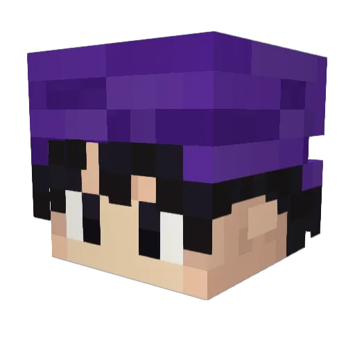 Its_Random_User Minecraft avatar head, 3D render