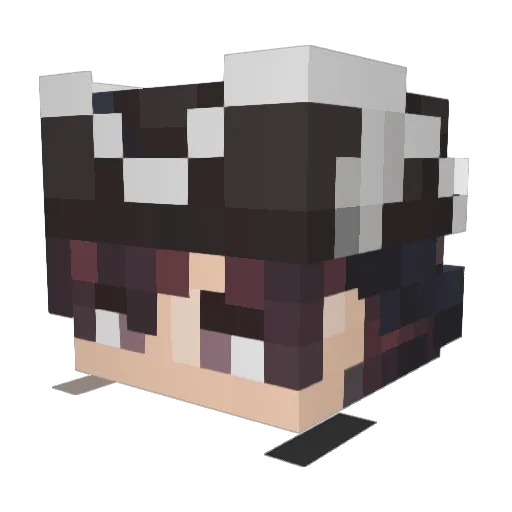Its_Solo_ Minecraft avatar head, 3D render