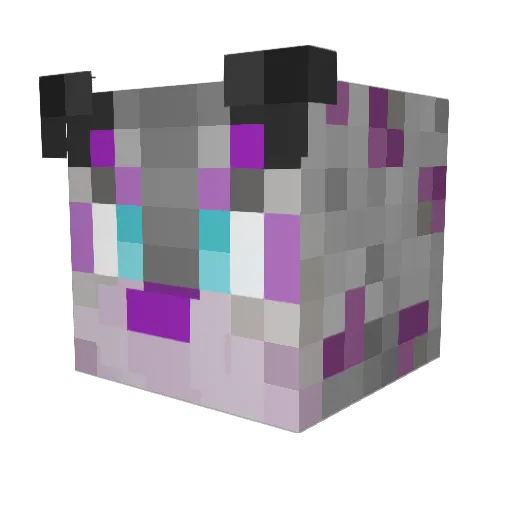 Its_TFB Minecraft avatar head, 3D render