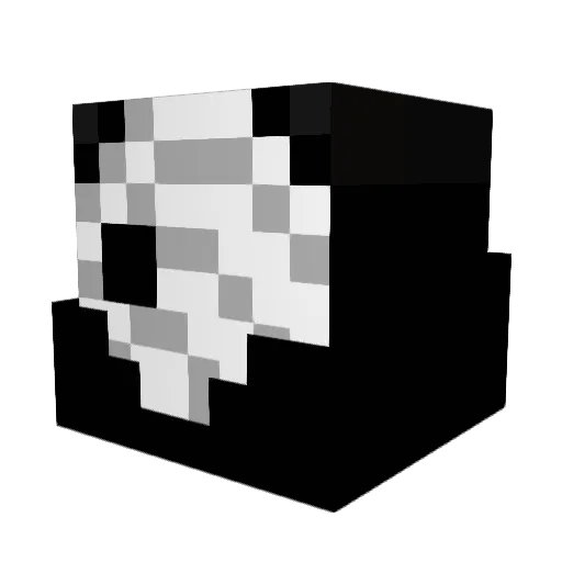 Its_Taunter Minecraft avatar head, 3D render