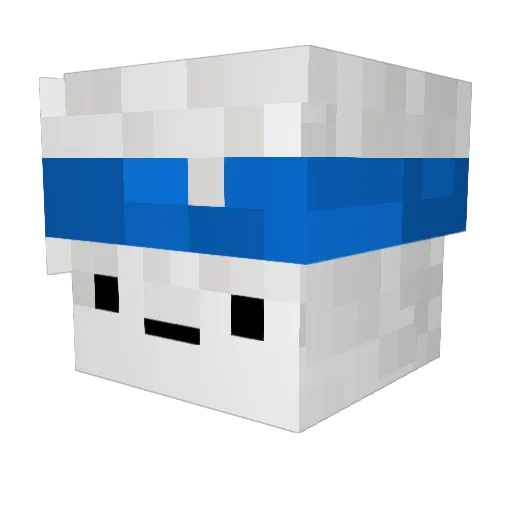 Its_TheLegend Minecraft avatar head, 3D render
