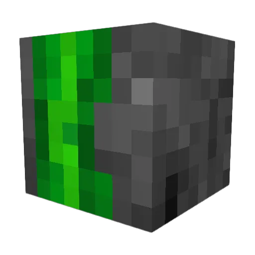 Its_entity_92 Minecraft avatar head, 3D render
