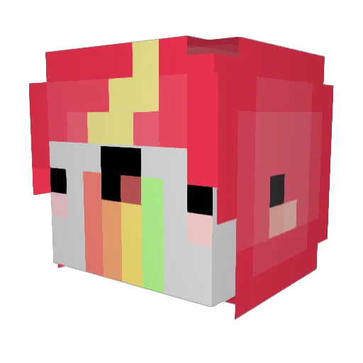 Its_ian33 Minecraft avatar head, 3D render