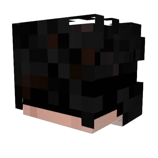 Its_me14 Minecraft avatar head, 3D render