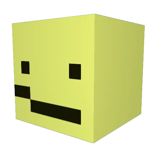 Itsajayden Minecraft avatar head, 3D render