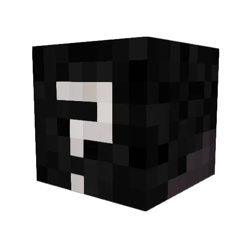 Itsaquestion Minecraft avatar head, 3D render