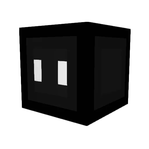 Itsashify Minecraft avatar head, 3D render