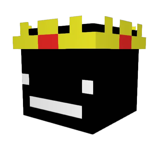 Itsf3ar Minecraft avatar head, 3D render