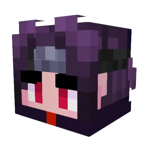 Itsjosean Minecraft avatar head, 3D render