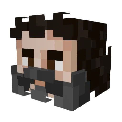 Itsjoshi9766301 Minecraft avatar head, 3D render
