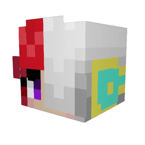 Itskeith97 Minecraft avatar head, 3D render