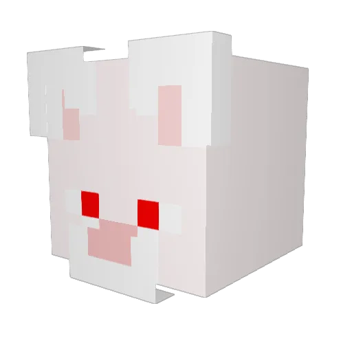 ItsmagicJstar Minecraft avatar head, 3D render