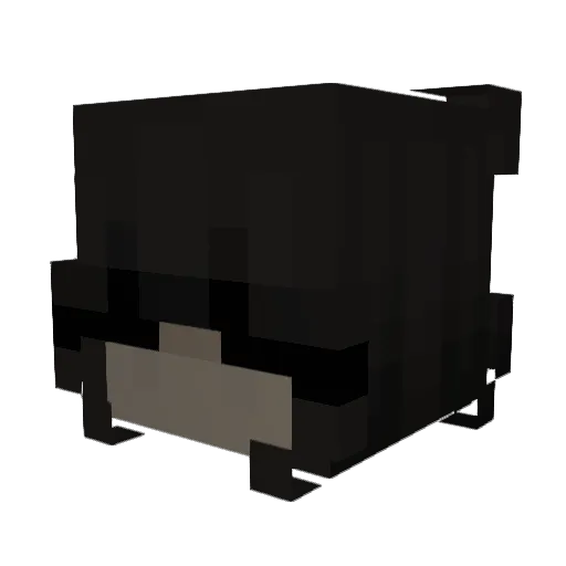 ItsmeKat1 Minecraft avatar head, 3D render