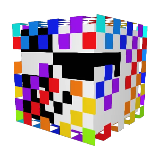 Itsmesaad123 Minecraft avatar head, 3D render