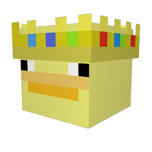 Itsmesushi2 Minecraft avatar head, 3D render