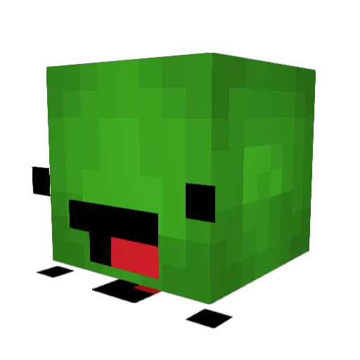 ItssPsych Minecraft avatar head, 3D render