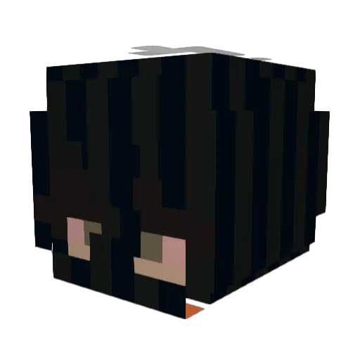 Itss_Miaa Minecraft avatar head, 3D render