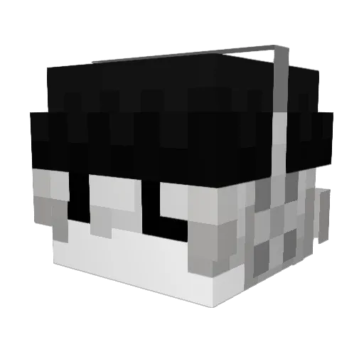 Itssoxl Minecraft avatar head, 3D render