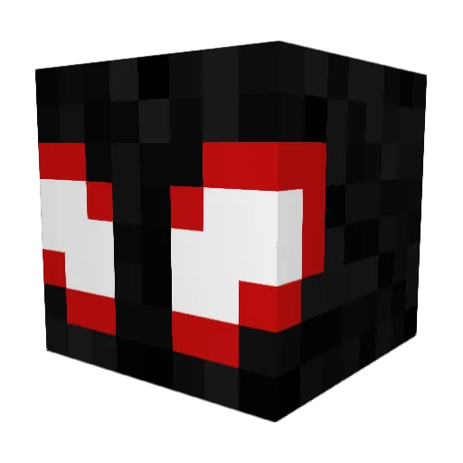 Itszhay Minecraft avatar head, 3D render