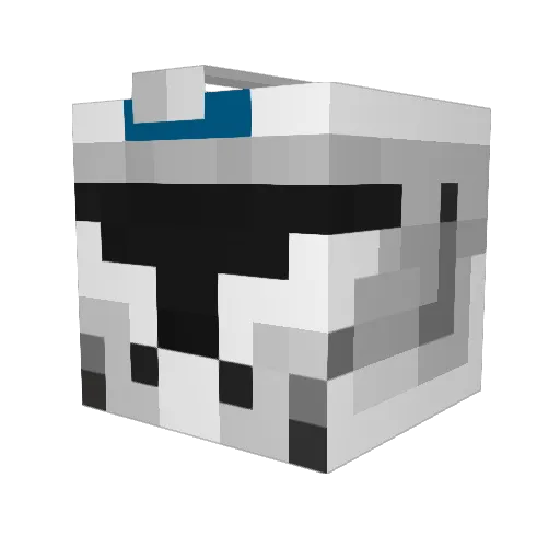 Itworked123 Minecraft avatar head, 3D render
