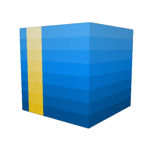 Itz00 Minecraft avatar head, 3D render