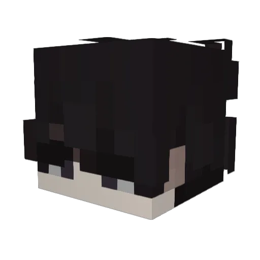 Itz2Max Minecraft avatar head, 3D render
