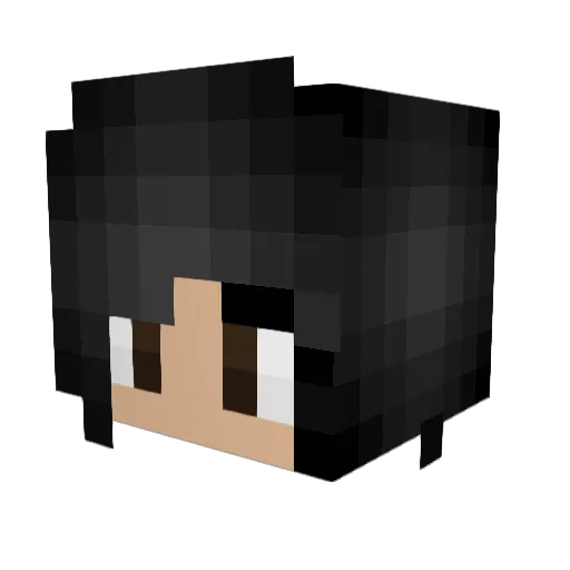 ItzAAplayz Minecraft avatar head, 3D render
