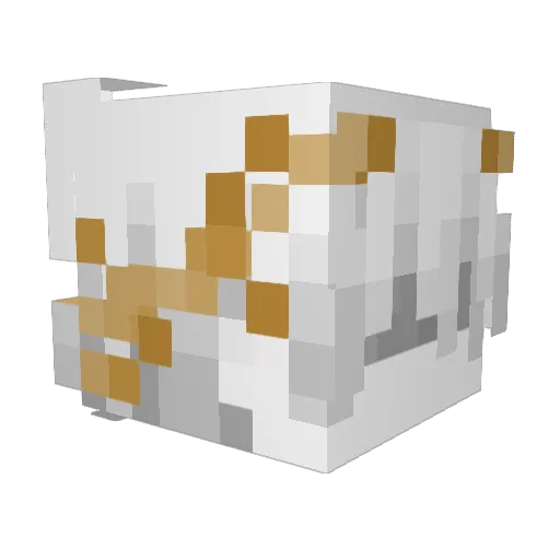 ItzAMystery Minecraft avatar head, 3D render