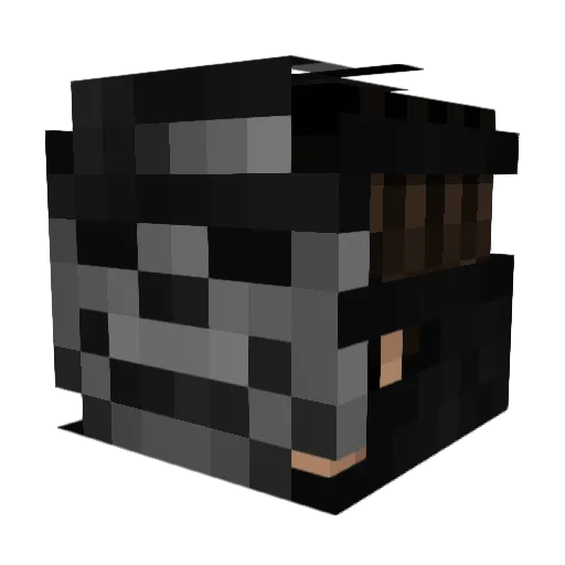 ItzAlexPlaysYT Minecraft avatar head, 3D render