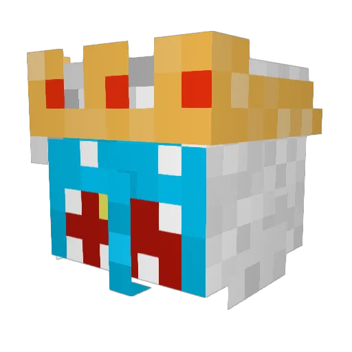 ItzAnarchyy Minecraft avatar head, 3D render